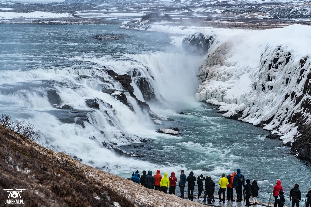 Wodospad Gullfoss Islandia